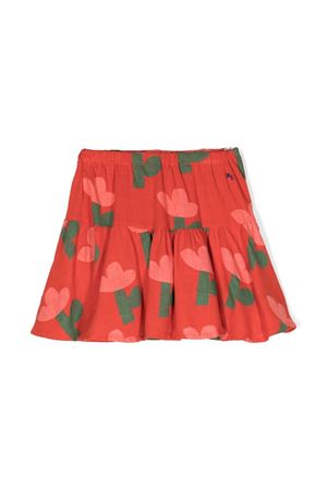 Red cotton skirt BOBO CHOSES KIDS | 123AC112600